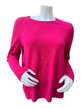 Ava Paige Dark Pink Knitted Sweater Super Soft Size XL